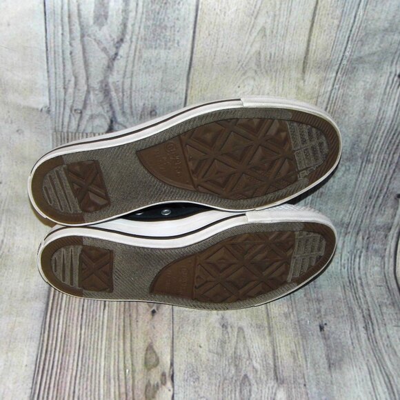 CONVERSE Chuck Taylor All Star Shoreline Black Sneakers Womens Size 7 - Picture 2 of 7